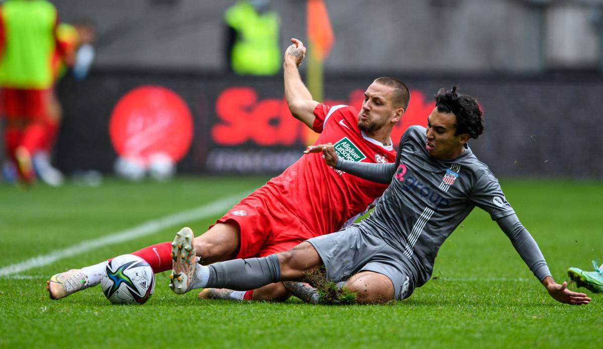 Johan Gomez trifft mit dem FSV Zwickau in der 3. Liga auf Kaiserslautern.