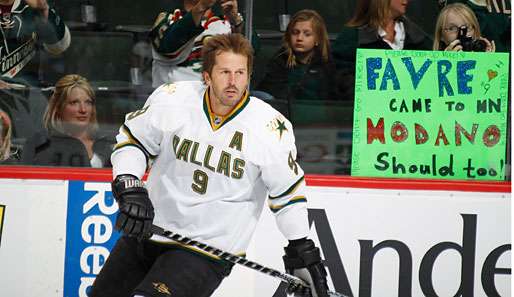 Mike Modano war der Nr.1-Pick der Minnesota North Stars im Draft 1988
