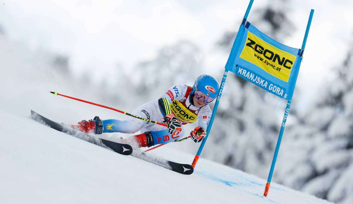 Der Riesenslalom ist eine der Paradedisziplinen von Titelverteidigerin Mikaela Shiffrin.