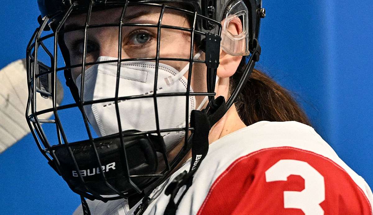 Kanada vs. Russland fand mit FFP2-Masken statt.