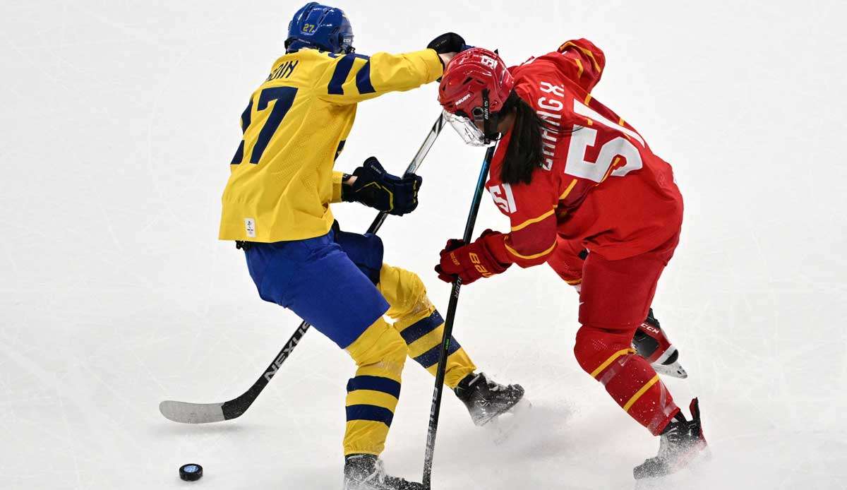 Die Damen haben das Eishockey-Turnier in Peking bereits eröffnet, die Herren sind erst noch an der Reihe.