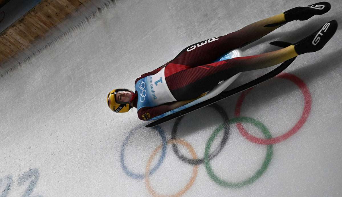 Natalie Geisenberger gewann im Einzel ihre insgesamt fünfte olympische Goldmedaille.