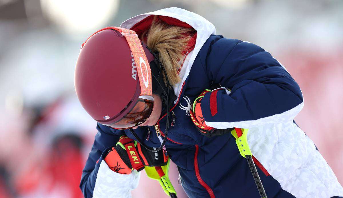 Mikaela Shiffrin durchlebt in Peking eine schlimme Phase.