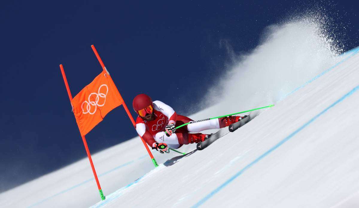 Der Riesenslalom der Herren bei den Olympischen Winterspielen 2022 steht an.
