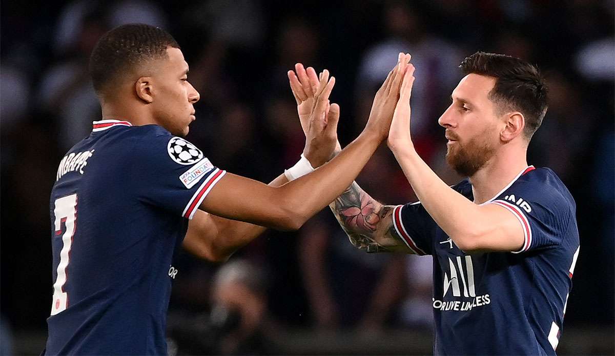 Mbappe und Messi treten mit PSG gegen Real Madrid an.