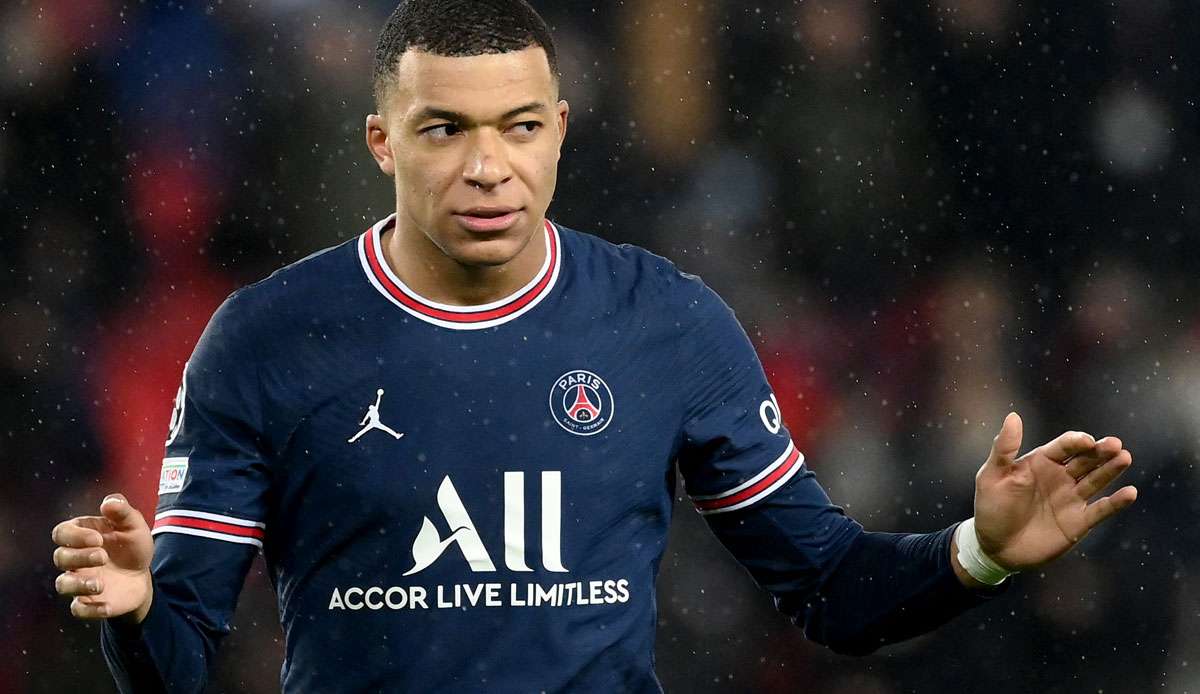 Kylian Mbappe spielt aktuell noch für Paris Saint-Germain.