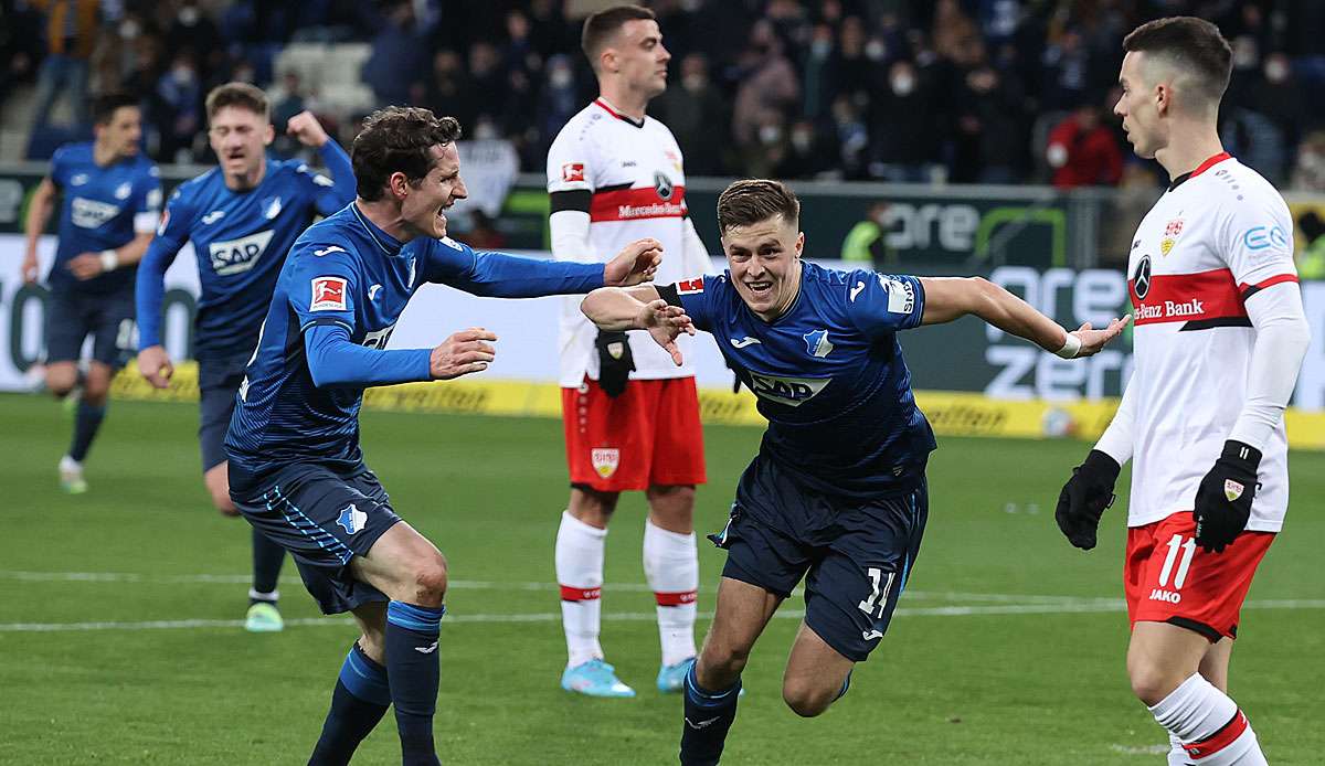 Hoffenheim hat gegen Stuttgart gewonnen.