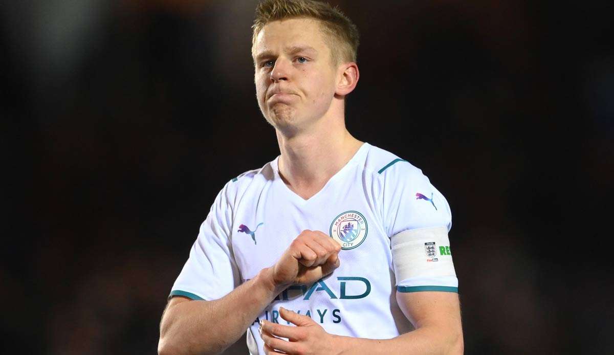 Angeführt vom ukrainischen Kapitän Oleksandr Zinchenko hat Manchester City das FA-Cup-Viertelfinale erreicht.