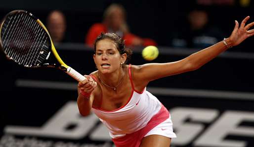 Julia Görges bezwang im Finale von Bad Gastein Timea Bacsinszky (SUI) mit 6:1, 6:4