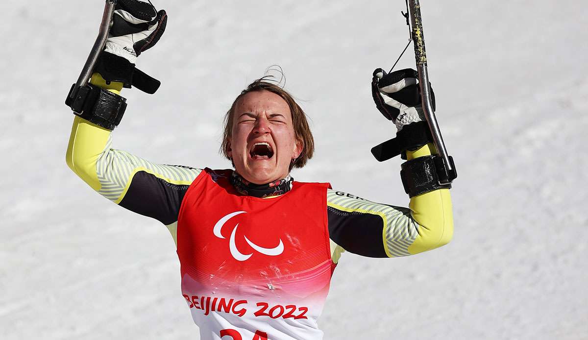 Anna-Lena Forster hat die Super-Kombination bei den Paralympics gewonnen.