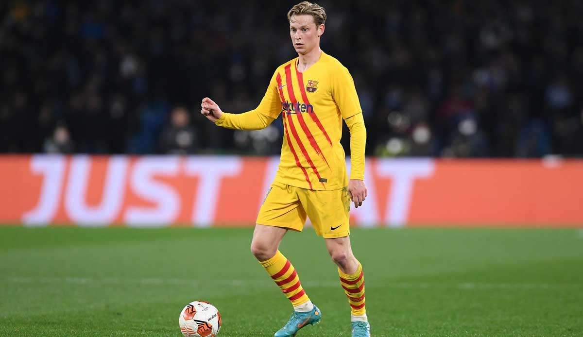 Frenkie de Jong und der FC Barcelona treffen in der Europa League auf Eintracht Frankfurt.