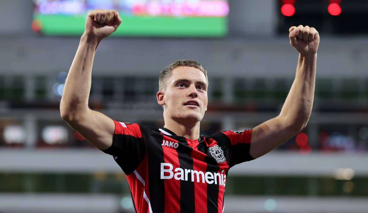 Florian Witz will heute mit Bayer Leverkusen bei Atalanta Bergamo jubeln.