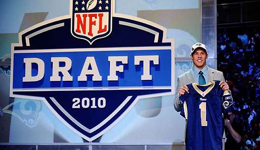 Sam Bradford wurde im Draft an erster Stelle von den St. Louis Rams gezogen