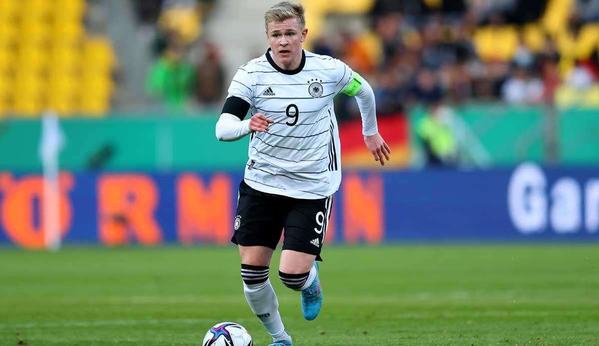 Jonny Burkardt und die deutsche U21 treffen heute auf Israel.