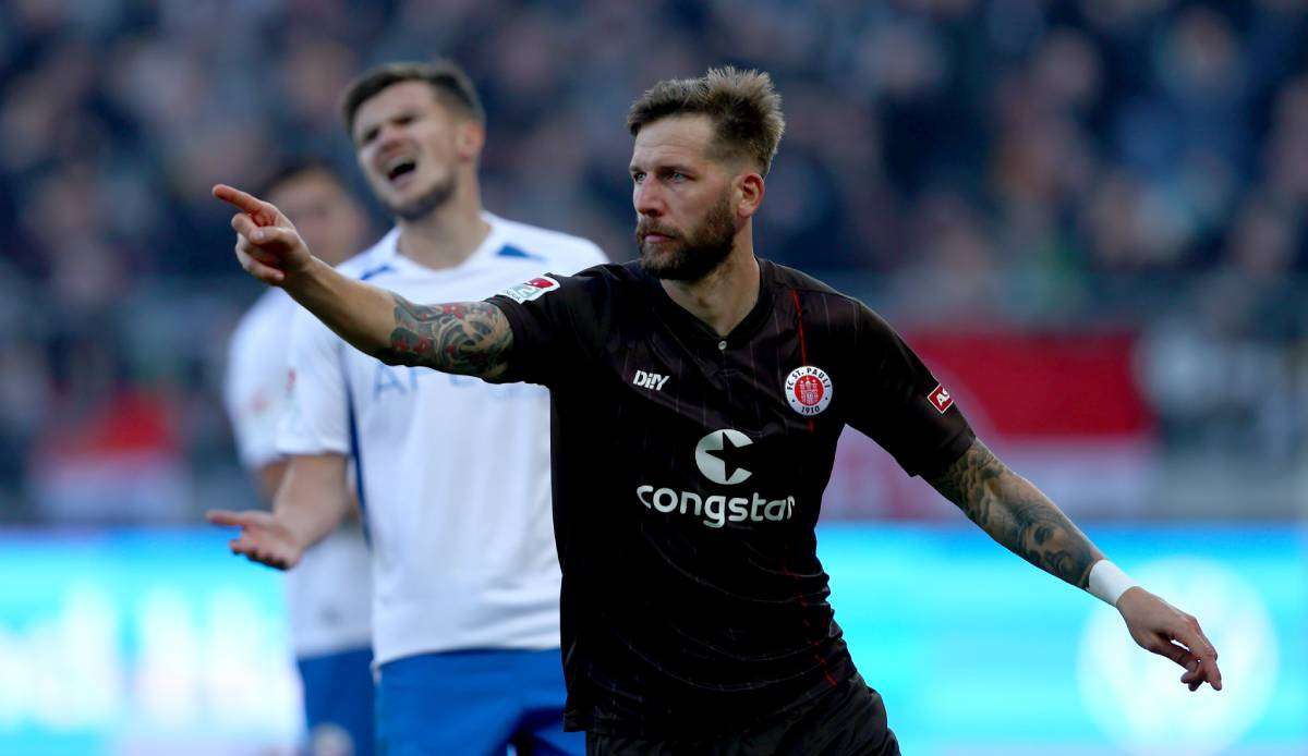 In der Hinrunde gewann der FC St. Pauli klar gegen Rostock.