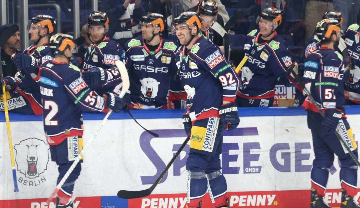 PLATZ 1: EISBÄREN BERLIN. White, Noebels, Boychuk, Bokk, Nielsen, White, Clark, Byron... wer soll diesen Eisbären-Sturm stoppen? Mal abgesehen davon, dass auch die Defense überragend ist.