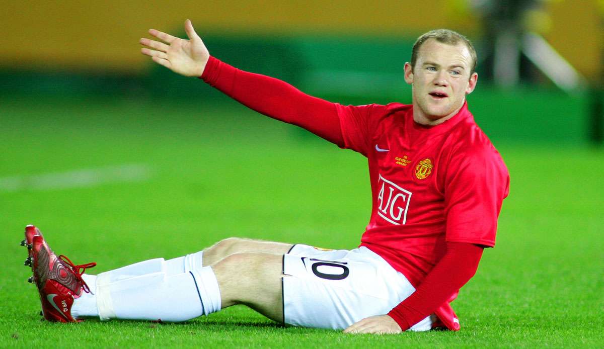 Wayne Rooney war nach dem CL-Erfolg 2008 enttäuscht.