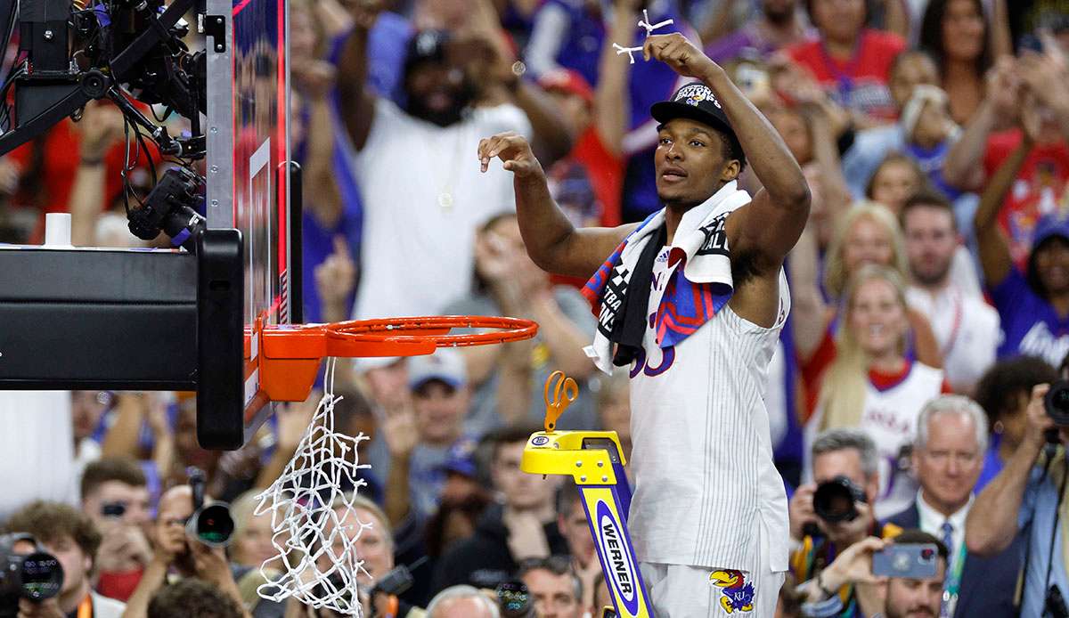 David McCormack wurde zum Helden des NCAA-Finales für Kansas.