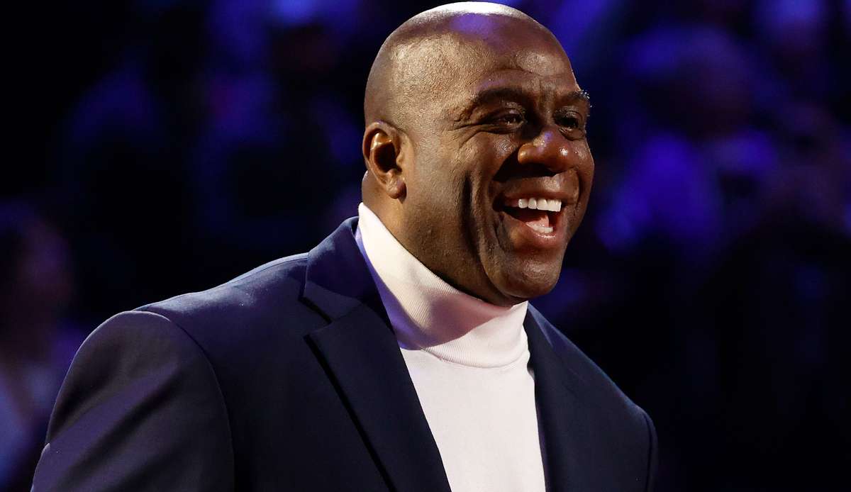 Magic Johnson ist eine Legende der Los Angeles Lakers.
