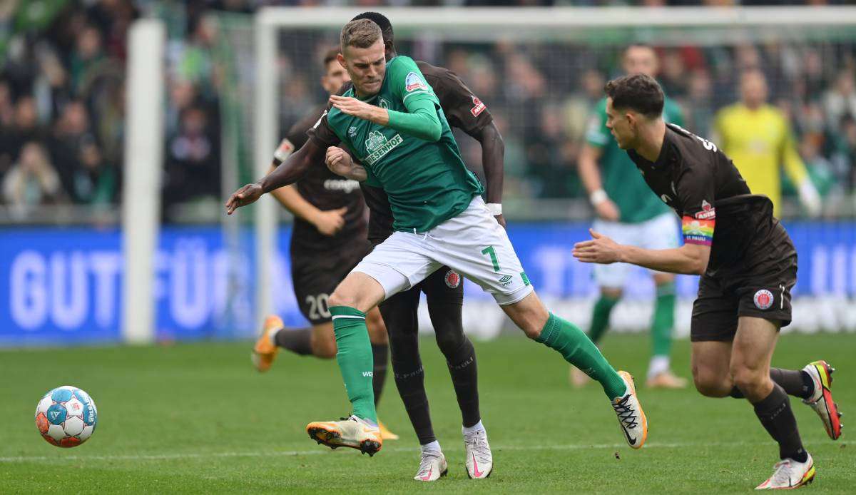 Marvin Ducksch hat beim 1:1-Unentschieden im Hinspiel einen Treffer erzielen können.