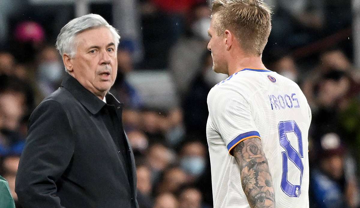 Toni Kroos wurde im Rückspiel der Champions League gegen Chelsea von Trainer Carlo Ancelotti ausgewechselt.