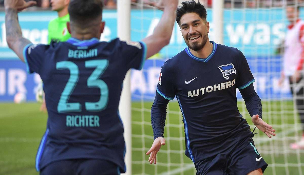 Suat Serdar erzielte das Siegtor für Hertha BSC in Ausgburg.