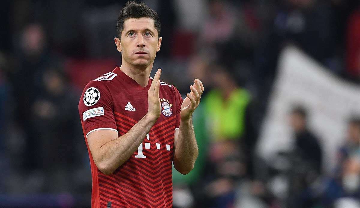 Robert Lewandowski steht noch bis 2023 beim FC Bayern unter Vertrag.