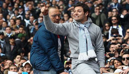 Mauro Zarate (r.) kam 2009 von Al-Sadd zu Lazio Rom