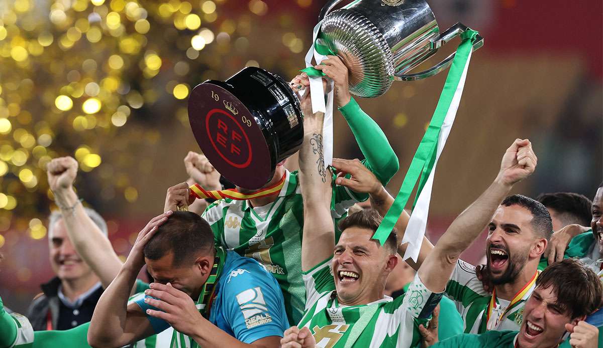 Betis Sevilla hat den Copa del Rey gewonnen.