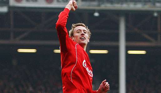 Peter Crouch spielte schon zwischen 2005 und 2008 für den FC Liverpool