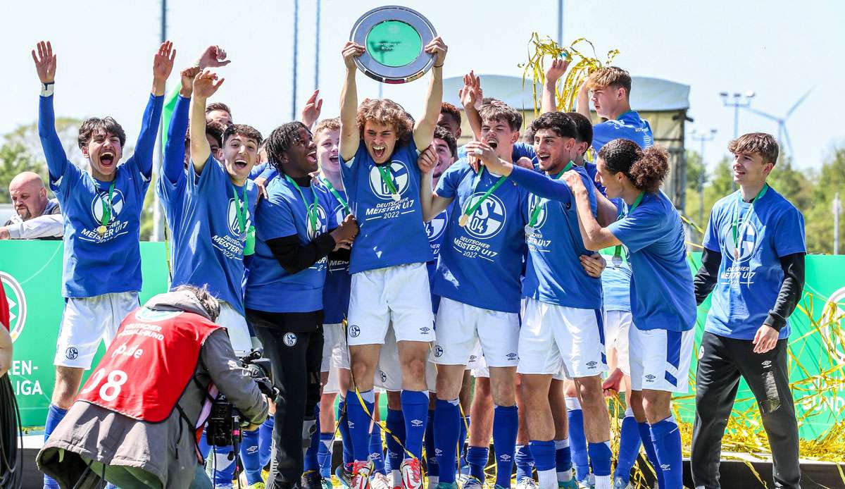 Die B-Jugend der Schalker ist Deutscher U17-Meister.