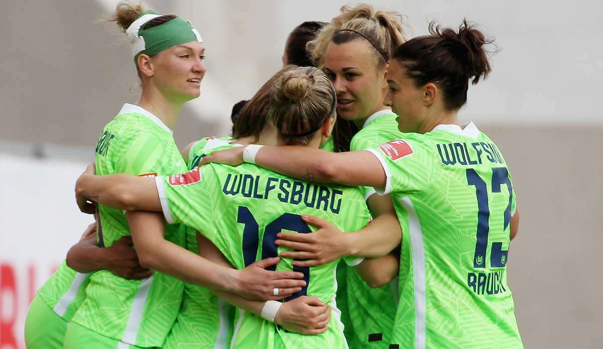 Der VfL Wolfsburg machte mit einem 10:1-Sieg in Jena die Meisterschaft perfekt.