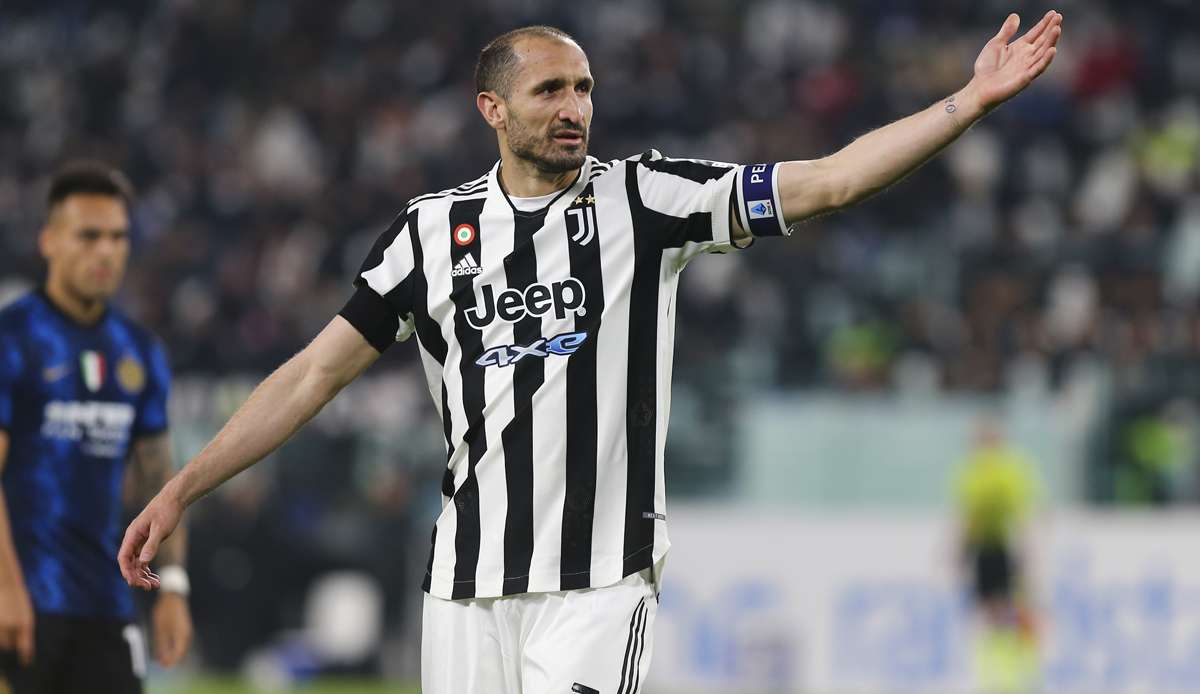 Giorgio Chiellini verlässt Juventus am Saisonende.