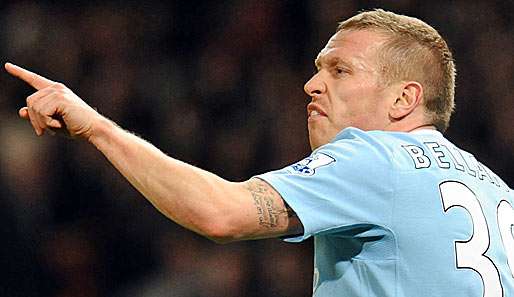 Craig Bellamy wechselte 2009 von West Ham United zu Manchester City