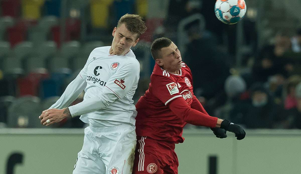 Der FC St. Pauli trifft heute auf Fortuna Düsseldorf.