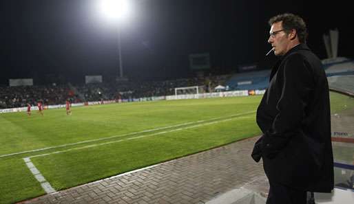 Laurent Blanc übernahm von Raymond Domenech das französische Traineramt - zunächst erfolglos