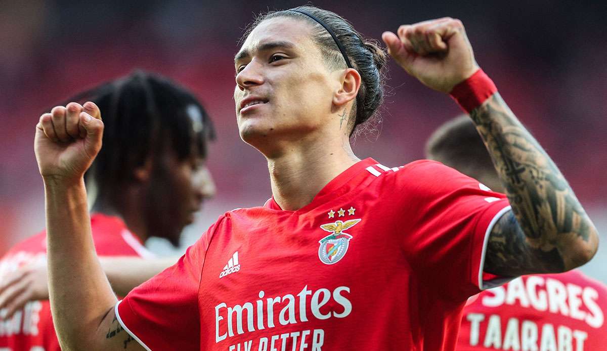 Darwin Nunez wechselte 2020 zu Benfica