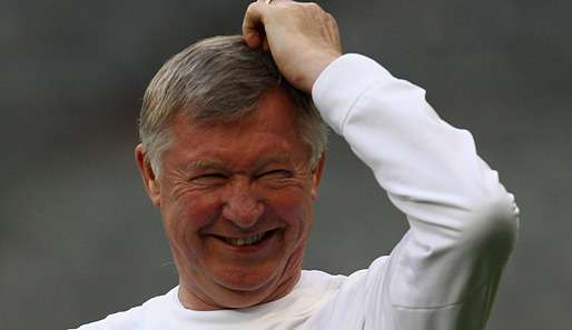 Verschmitztes Lächeln: Beweist Sir Alex wieder ein glückliches Transfer-Händchen?