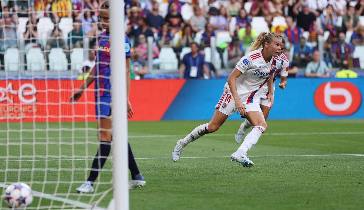 Der FC Barcelona und Olympique Lyon treffen sich im Frauen Champions League-Finale.