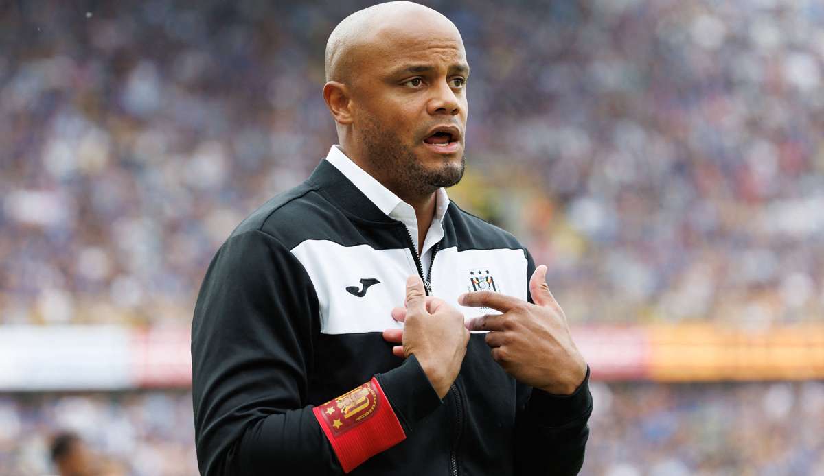 Vincent Kompany ist aktuell Trainer von RSC Anderlecht.