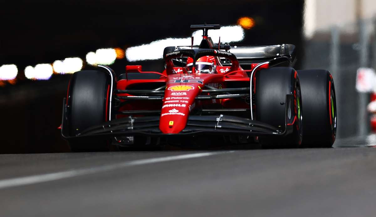 Charles Leclerc startet in Monaco von der Pole Position.