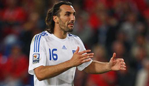 Sotirios Kyrgiakos spielte von 2006 bis 2008 für Eintracht Frankfurt in der Bundesliga