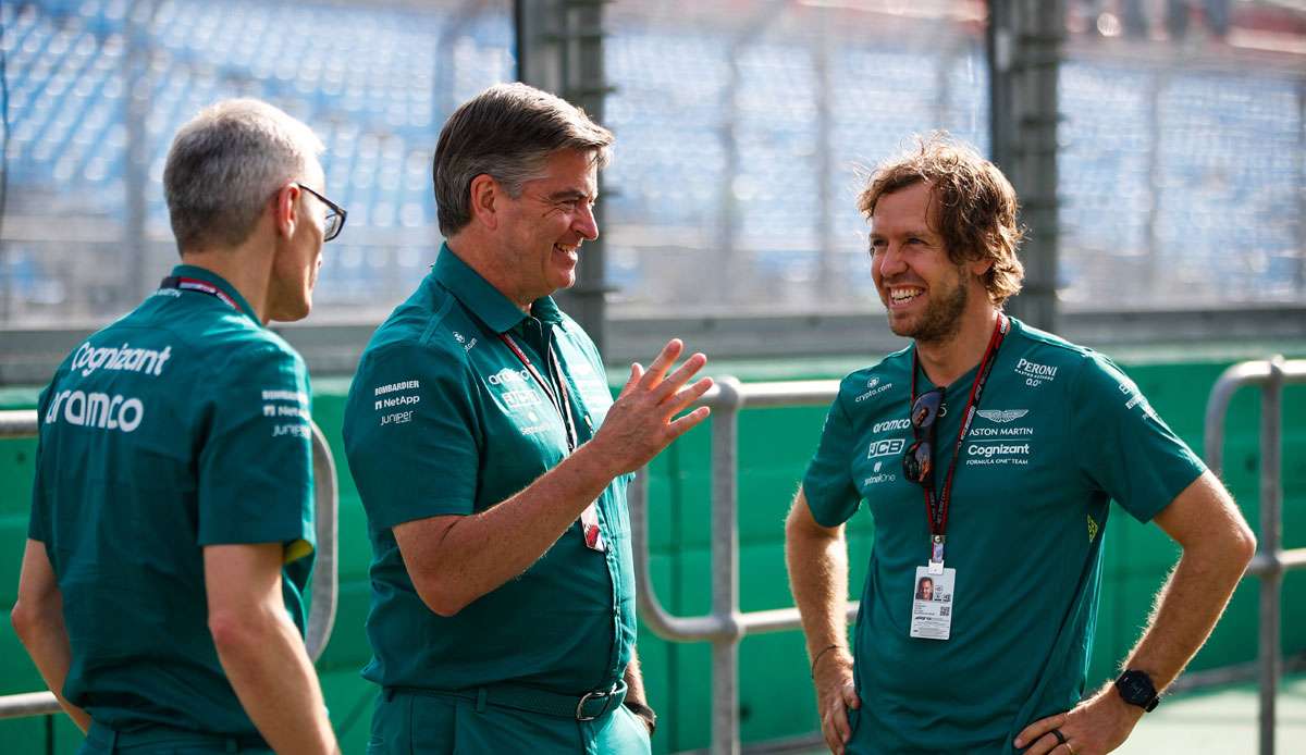 Sebastian Vettel soll noch weiter für Aston Martin fahren.