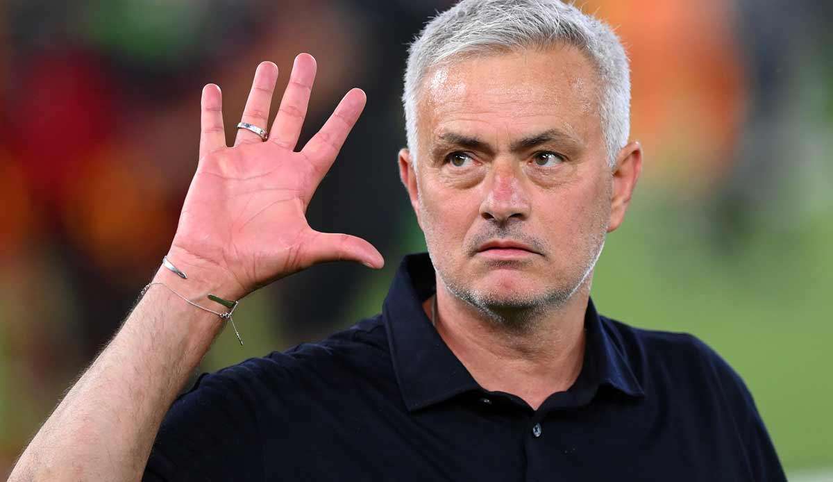 Jose Mourinho führte die AS Rom zum Triumph in der Conference League.