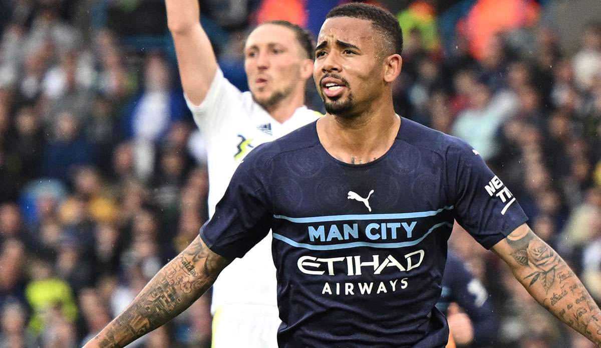 Gabriel Jesus soll offenbar 50 Millionen Euro an Ablösesumme einbringen.