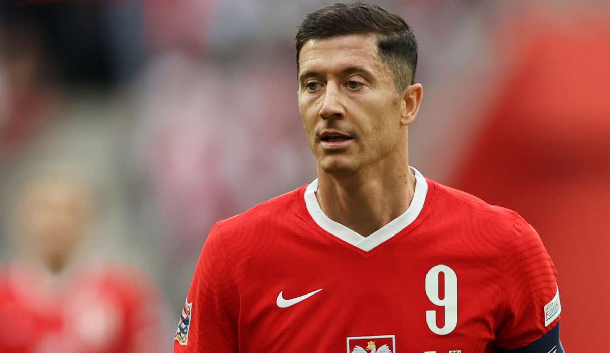 Robert Lewandowski weilt derzeit zur Nations League bei der polnischen Nationalmannschaft.