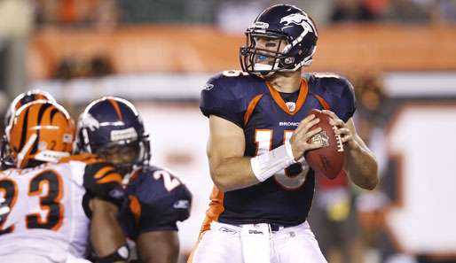 Von 2006 bis 2010 spielte Tim Tebow für das College-Team der Florida Gators