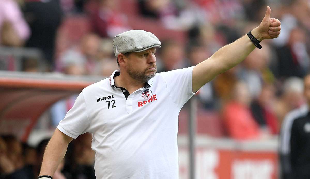 Der Kölner Trainer Steffen Baumgart steht wohl vor einer Vertragsverlängerung.