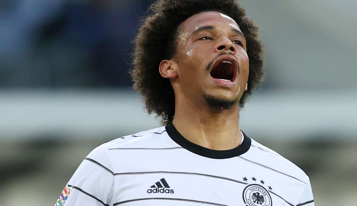 Leroy Sane hat sich in den Spielen der Nations League nicht unbedingt mit Ruhm bekleckert.