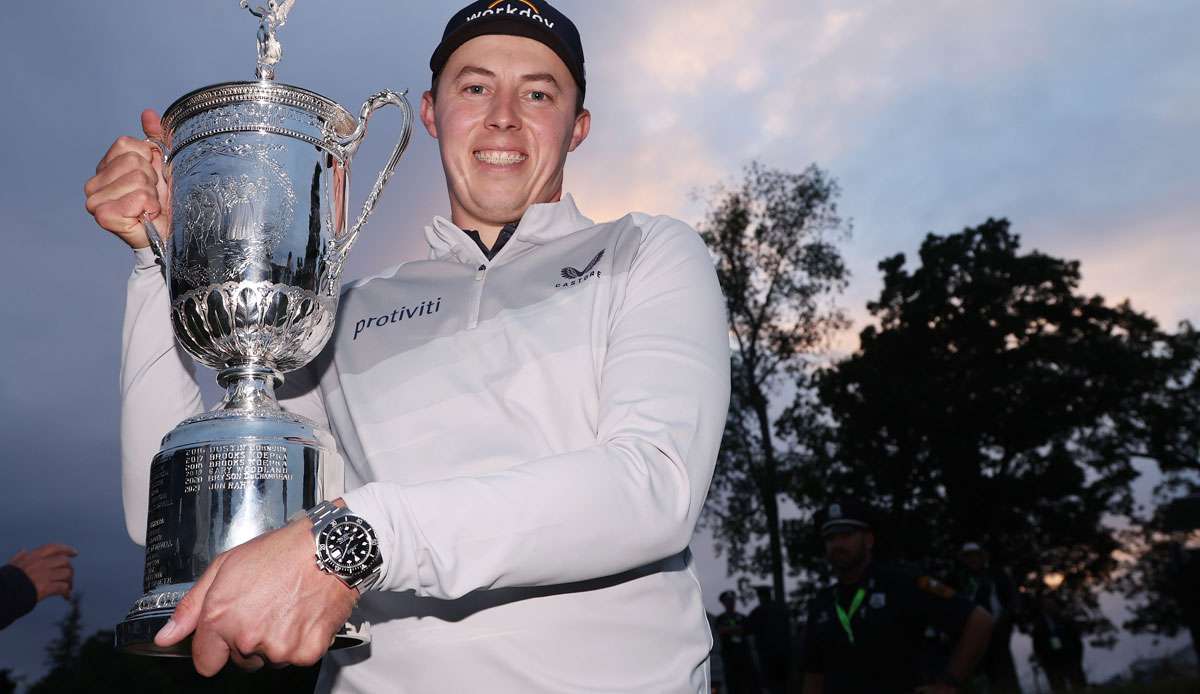 Matt Fitzpatrick hat sein erstes Major-Turnier gewonnen.